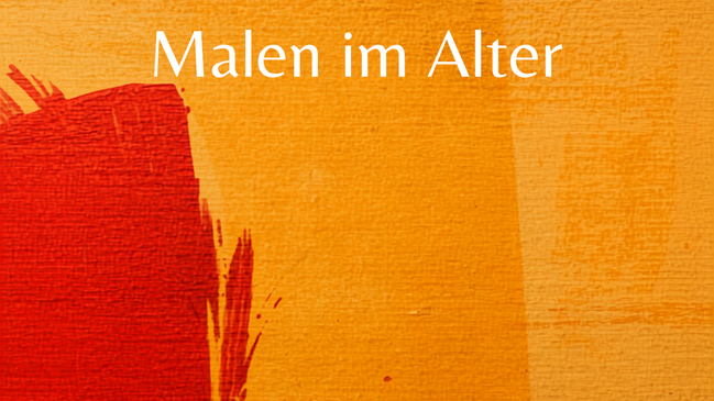 Malen im Alter – Spuren entdecken mit Farbe und Papier