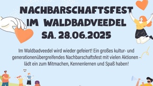 Nachbarschaftsfest im Waldbadveedel