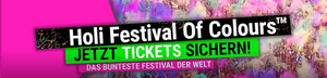 HOLI - Fest der bunten Farben Augsburg 2024