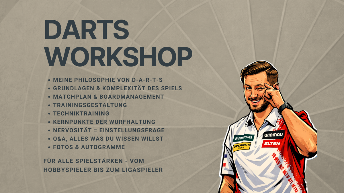 Darts Workshop mit Florian Hempel