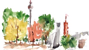 Malworkshop mit Aquarellfarben