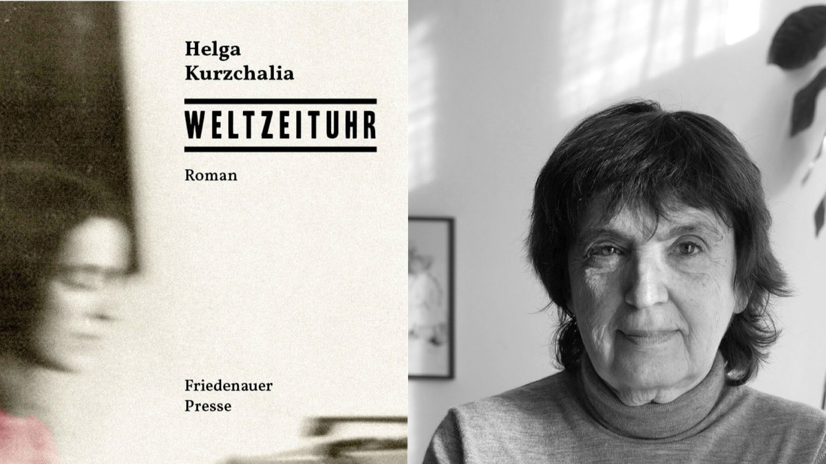 Buchpremiere WELTZEITUHR mit Helga Kurzchiala