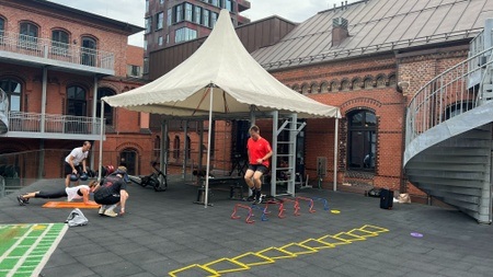 SportsClock mit PRIME TIME fitness