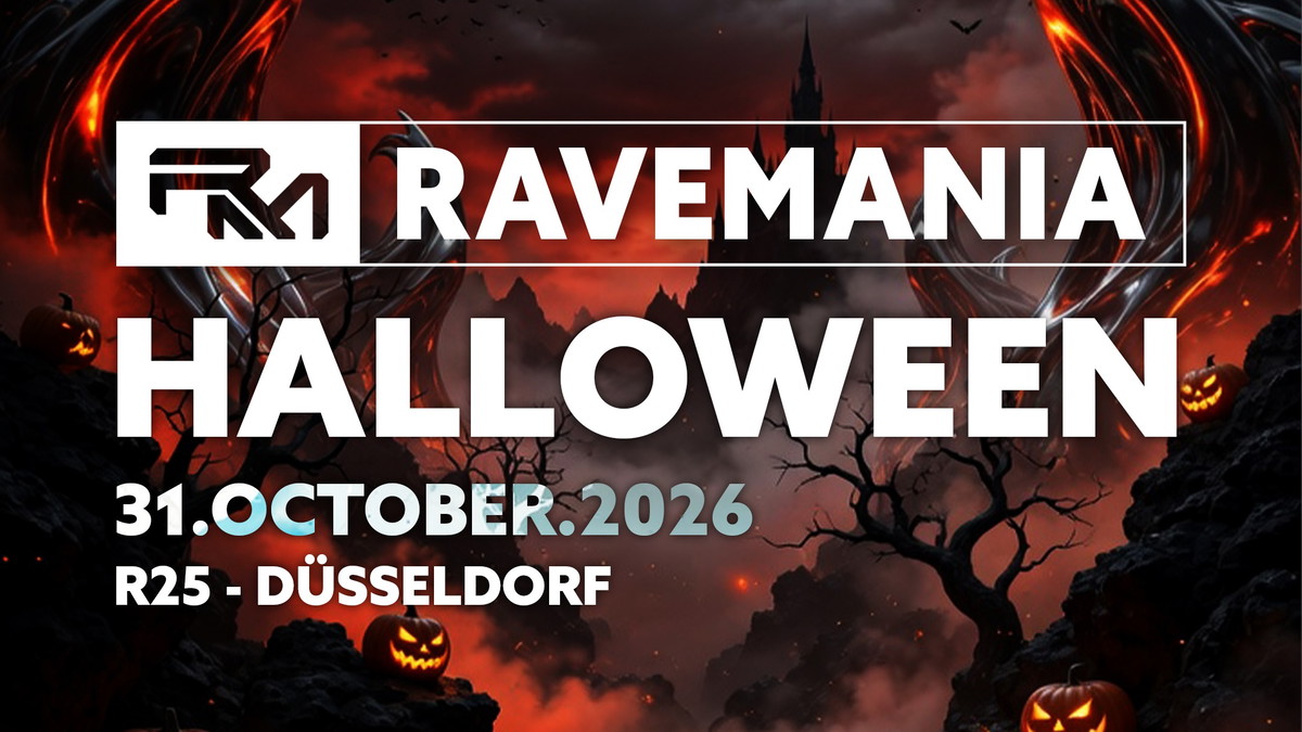 Titelbild der Veranstaltung RAVEMANIA // HALLOWEEN RAVE SPECIAL 2026