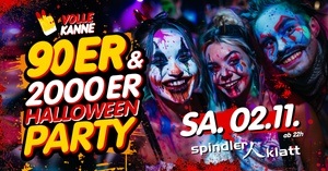 Volle Kanne 90er & 2000er – Halloween Party