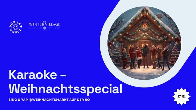 Karaoke auf dem Weihnachtsmarkt @Winter Village