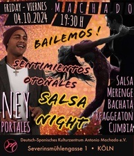 Salsa Night mit Live Musik von Ney Portales "Sentimientos otoñales"