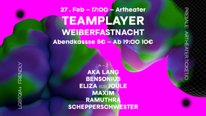 Artheater TEAMPLAYER – Weiberfastnacht