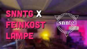 SNNTG X Feinkost Lampe