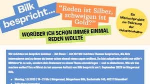 Bilk bespricht... "Reden ist Silber, Schweigen ist Gold?"