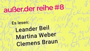 außer.der reihe #8 - Präsentation außer.dem 32 und Lesung