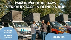 Camper Verkaufstage - roadsurfer DEAL DAYS