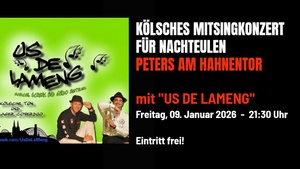 MitSingKunzät vür Naaksüüle, kostenloses Mitsingkonzert mit Us de Lameng