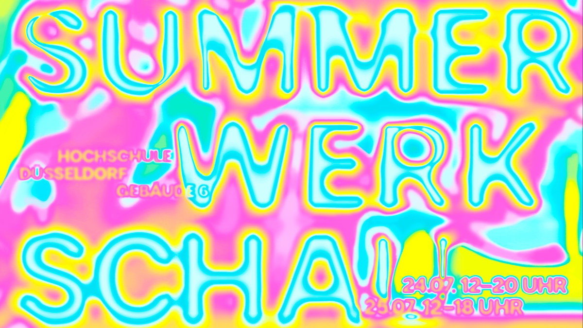Werkschau Design Sommer 2026