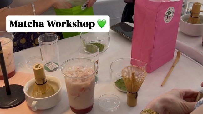 ✨🍵💚 Matcha Workshop 💚🍵✨ Keramik bemalen I Matcha I Mocktails I Matcha Workshop