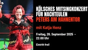 MitSingKunzät vür Naaksüüle, kostenloses Mitsingkonzert mit Katja Henz