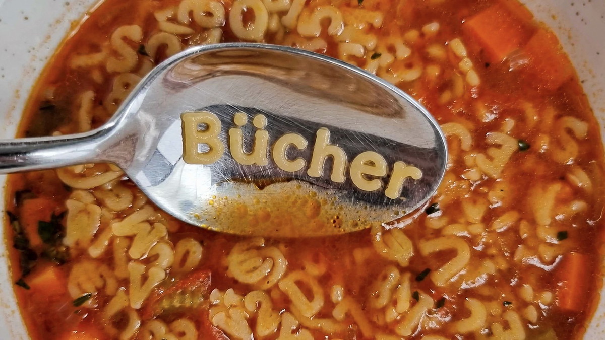 Titelbild der Veranstaltung Bilker Buchstabensüppchen