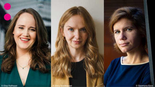 Feindbild Frau – Ingrid Brodnig, Ricarda Lang und Kristina Lunz über digitale Gewalt