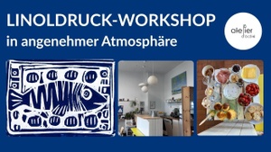 Linoldruck-Workshop im Atelier d'à Côté