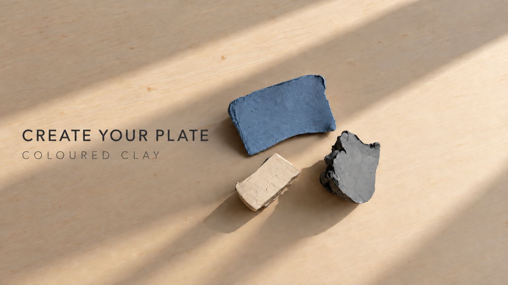 COLORED CLAY  Handbuilding Workshop · Objects for the Table