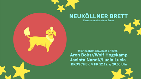 Neuköllner Brett - Literatur und anderer Bums