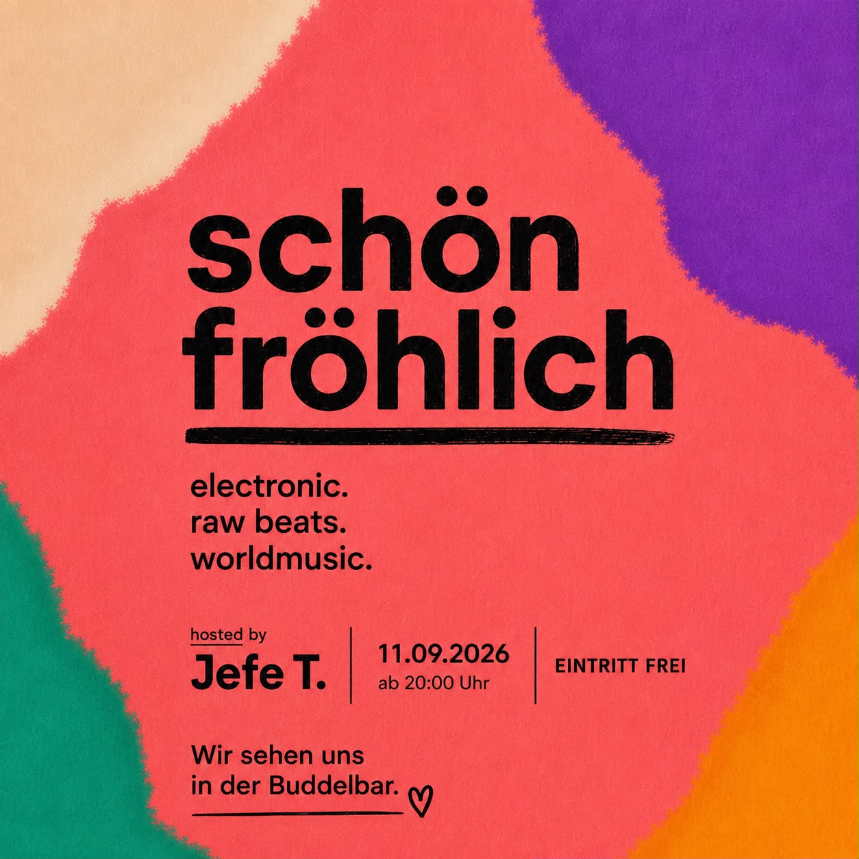 schön fröhlich