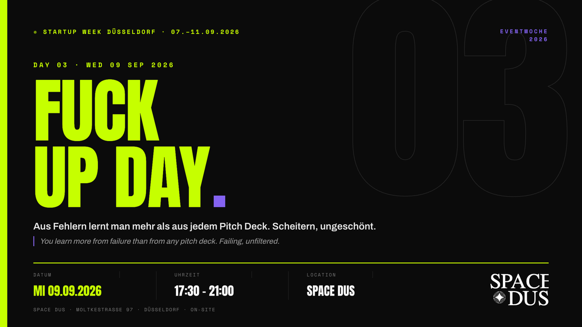 Fuck Up Day @ SPACE DUS