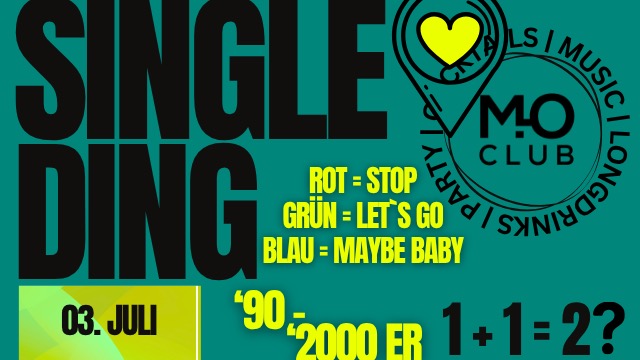 Single Ding - Mo Club Augsburg