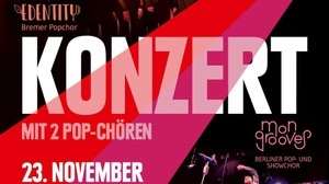 Konzert mit 2 Popchören