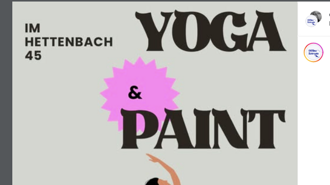 Yoga & Paint im Hettenbach45