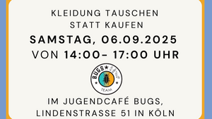 JugendTauscht - ein Kleidertausch für 12 bis 24 Jährige
