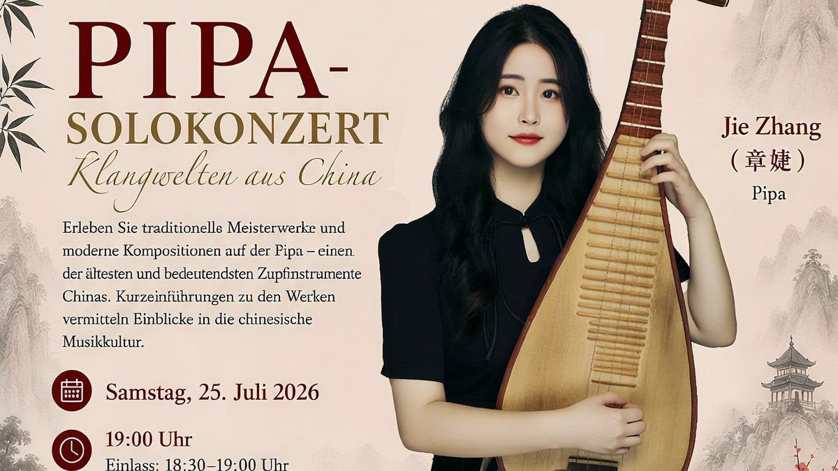 Pipa-Solokonzert „Klangwelten aus China“