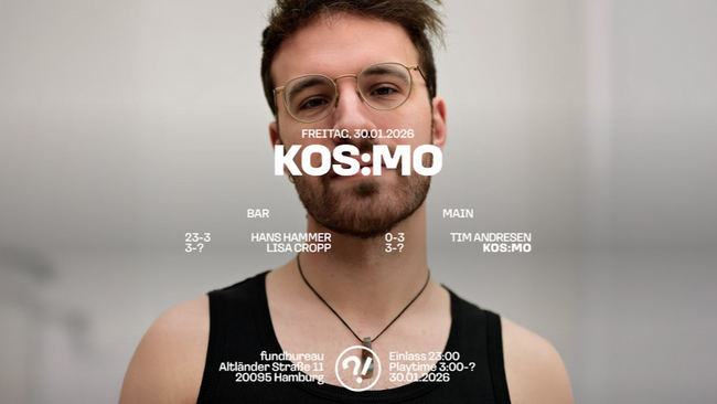 KOS:MO // TIM ANDRESEN // HANS HAMMER // LISA CROPP