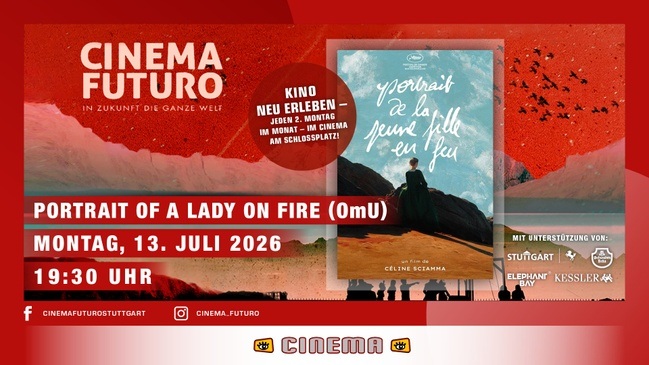 PORTRAIT OF A LADY ON FIRE (OmU) im Cinema Futuro