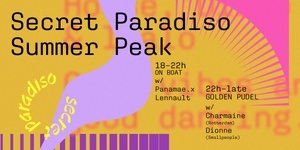 Secret Paradiso Summer Peak 2024: In Venue (2nd event)