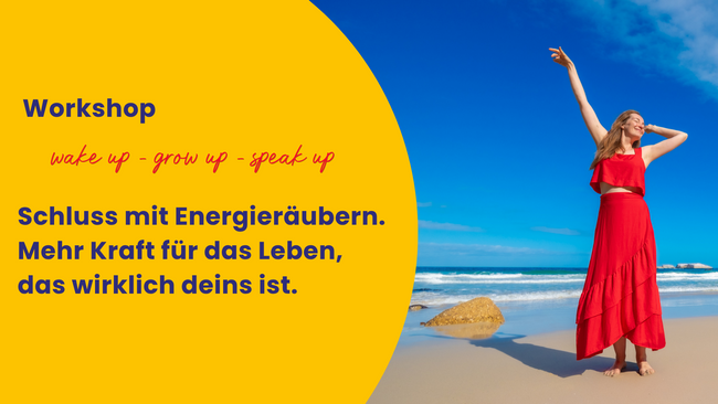 Live-Workshop: Schluss mit Energieräubern