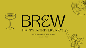 Happy Anniversary! BREW Jubiläum