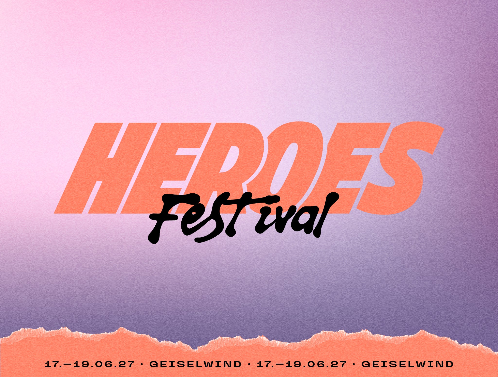 Heroes Festival Freiburg 2027 - Weekend Tickets