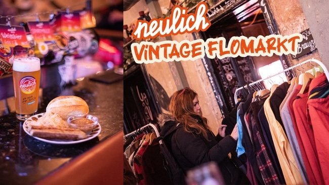 Neulich Vintage & Art Flohmarkt + Veganes Bratwurstfrühstück