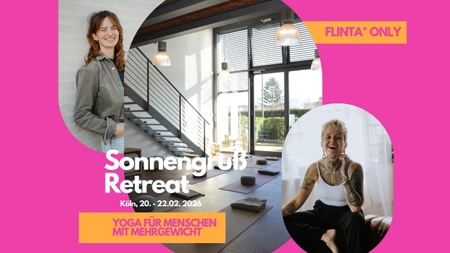 Sonnengruß Retreat für Menschen mit Mehrgewicht 🩷🧡