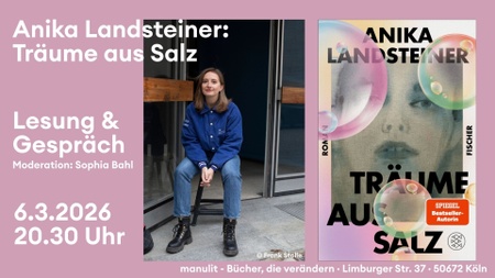 Lesung - "Träume aus Salz" von Anika Landsteiner
