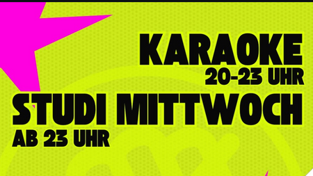 Mic Drop - Karaoke und Studimittwoch