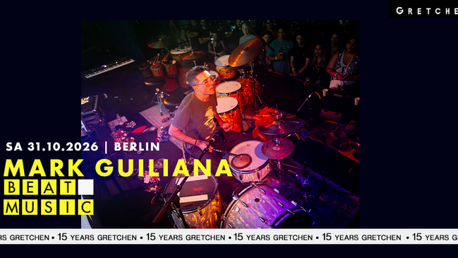 15 Years Gretchen: MARK GUILIANA - BEAT MUSIC *live