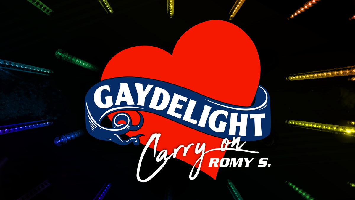 GAYDELIGHT CARRY ON - LOVE LOUD, BE PROUD