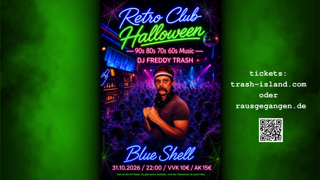 Retro Club - Halloween   (The 90s80s70s60s Party)