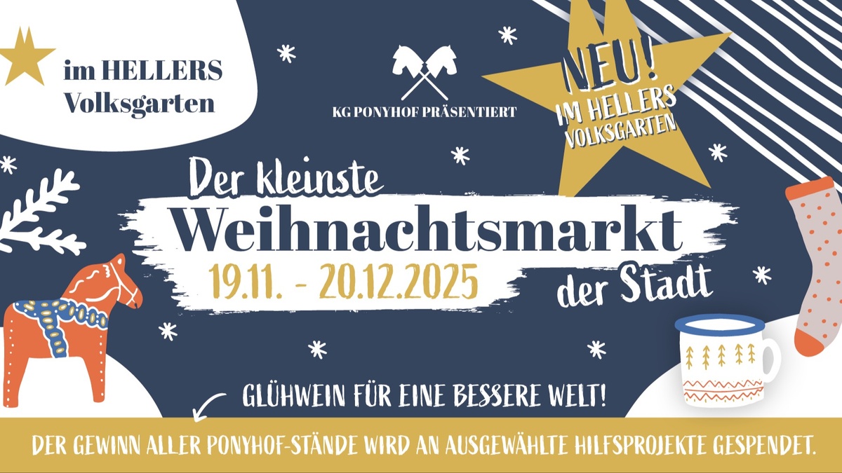 Der kleinste Weihnachtsmarkt der Stadt