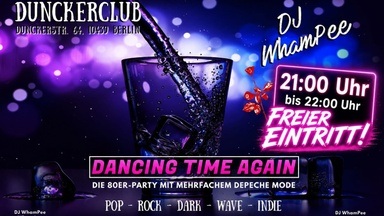 80er Party Dancing Time Again