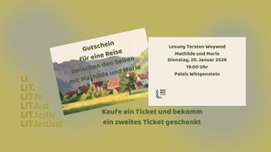 Torsten Woywod liest aus seinem Roman "Mathilde und Marie"