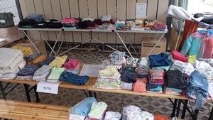 Flohmarkt im Hof