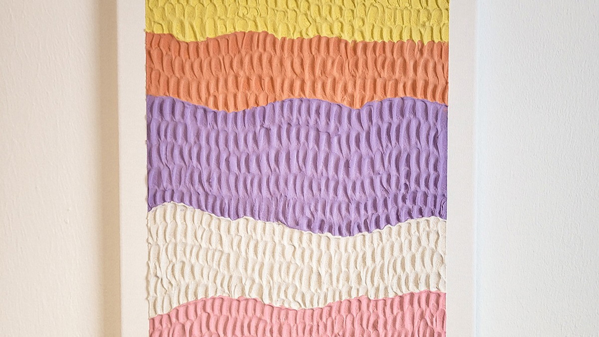 Textured Art - Kreiere Kunst mit Strukturpaste